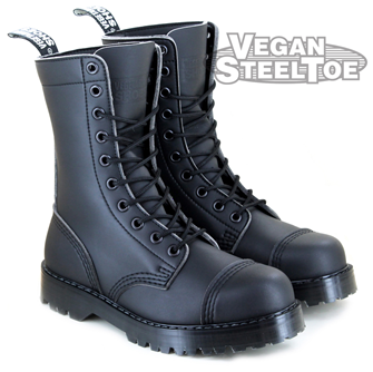 VST 10 Eyelet Boot (Black) 