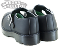 VST T Bar Sandal (Black) 