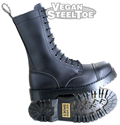 VST 12 Eyelet Zip Boot (Black) 