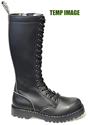 VST 18 Eyelet Zip Boot (Black) 