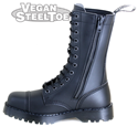 VST 12 Eyelet Zip Boot (Black) 