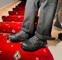 VST 8 Eyelet Boot (Black) 