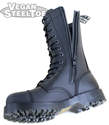 VST 12 Eyelet Zip Boot (Black) 