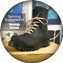 VST 8 Eyelet Boot (Black) 