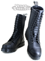 VST 12 Eyelet Zip Boot (Black) 