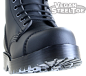 VST 12 Eyelet Zip Boot (Black) 