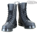 VST 10 Eyelet Boot (Black) 