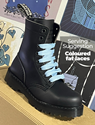 VST 8 Eyelet Boot (Black) 