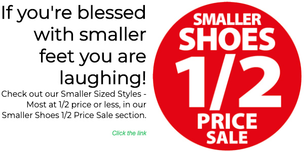 Smaller Shoes Sale link