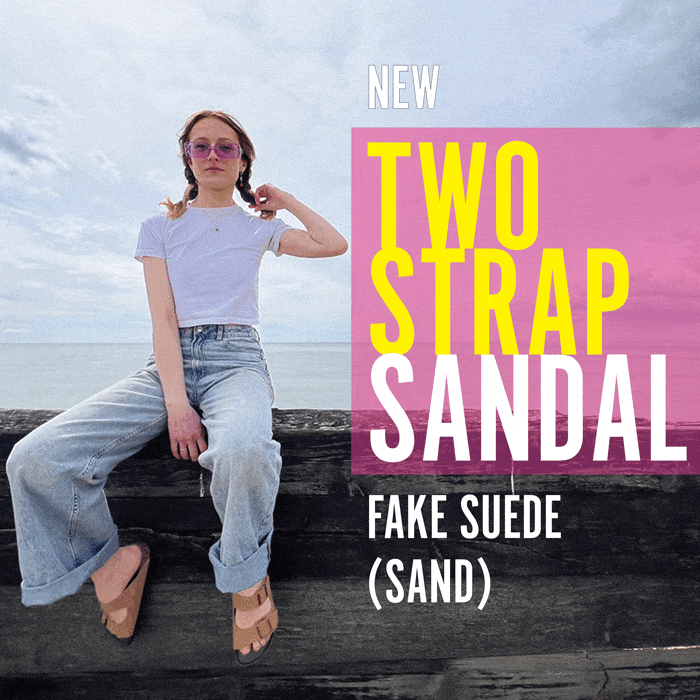 Two Strap Sandal Sand